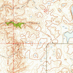 United States Geological Survey Crandall, SD (1958, 24000-Scale) digital map