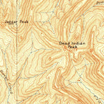 United States Geological Survey Crandall, WY (1896, 125000-Scale) digital map