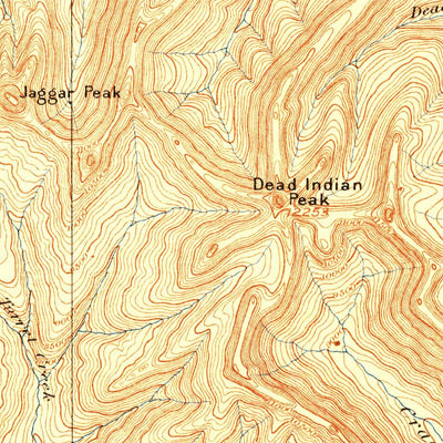 United States Geological Survey Crandall, WY (1896, 125000-Scale) digital map