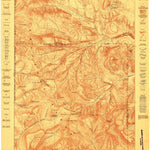 United States Geological Survey Crandall, WY (1899, 125000-Scale) digital map