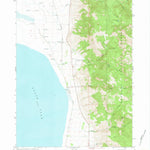 United States Geological Survey Crane Creek, OR (1964, 24000-Scale) digital map