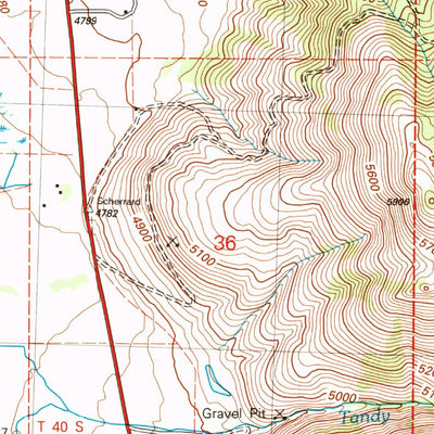 United States Geological Survey Crane Creek, OR (2004, 24000-Scale) digital map