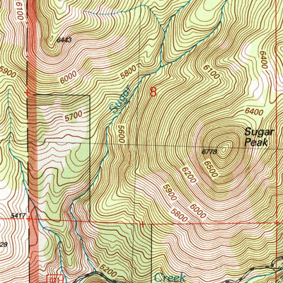 United States Geological Survey Crane Creek, OR (2004, 24000-Scale) digital map