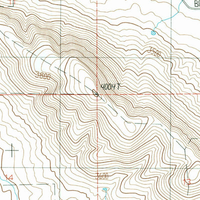 United States Geological Survey Crane Creek Reservoir, ID (1986, 24000-Scale) digital map
