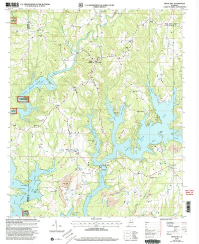 United States Geological Survey Crane Hill, AL (2000, 24000-Scale) digital map