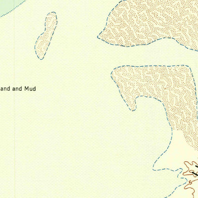 United States Geological Survey Crane Islands NW, TX (1951, 24000-Scale) digital map
