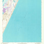 United States Geological Survey Crane Islands SW, TX (1968, 24000-Scale) digital map