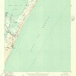United States Geological Survey Crane Islands, TX (1951, 62500-Scale) digital map