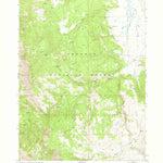 United States Geological Survey Crane Mountain, OR (1968, 24000-Scale) digital map