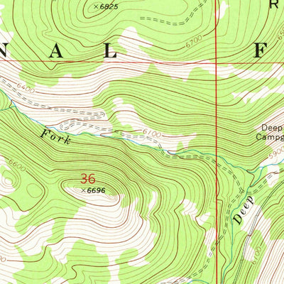 United States Geological Survey Crane Mountain, OR (1968, 24000-Scale) digital map