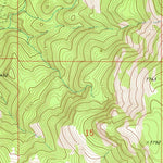 United States Geological Survey Crane Mountain, OR (1968, 24000-Scale) digital map