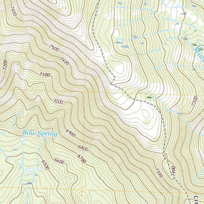 United States Geological Survey Crane Mountain, OR (2020, 24000-Scale) digital map