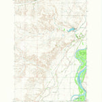 United States Geological Survey Crane, MT (1966, 24000-Scale) digital map