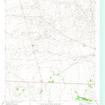 United States Geological Survey Crane NW, TX (1974, 24000-Scale) digital map