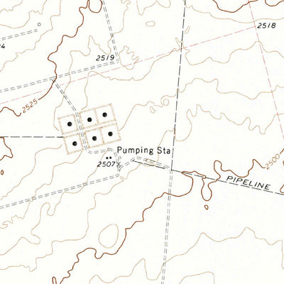 United States Geological Survey Crane NW, TX (1974, 24000-Scale) digital map
