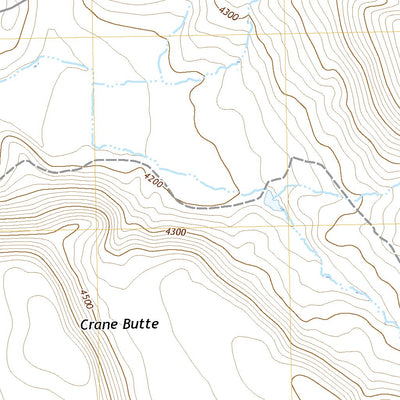United States Geological Survey Crane, OR (2020, 24000-Scale) digital map