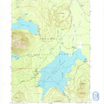 United States Geological Survey Crane Prairie Reservoir, OR (1963, 24000-Scale) digital map