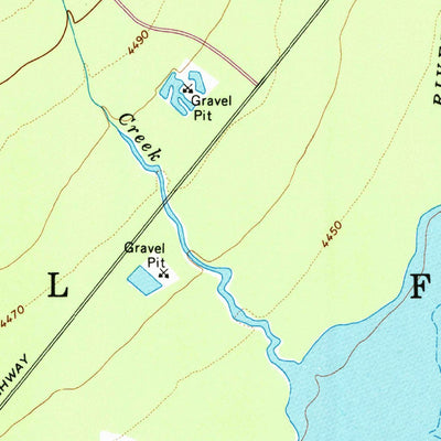 United States Geological Survey Crane Prairie Reservoir, OR (1963, 24000-Scale) digital map