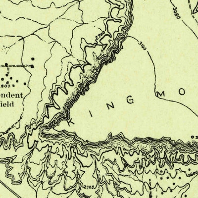 United States Geological Survey Crane, TX (1928, 125000-Scale) digital map