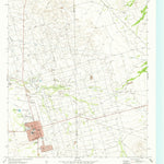 United States Geological Survey Crane, TX (1974, 24000-Scale) digital map