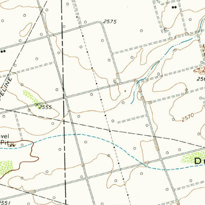United States Geological Survey Crane, TX (1974, 24000-Scale) digital map