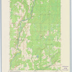 United States Geological Survey Crane, WI (1972, 24000-Scale) digital map