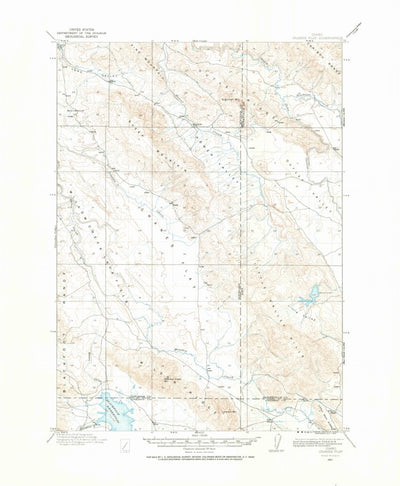 United States Geological Survey Cranes Flat, ID (1917, 62500-Scale) digital map