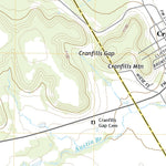 United States Geological Survey Cranfills Gap, TX (2022, 24000-Scale) digital map