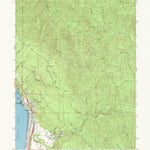 United States Geological Survey Crannell, CA (1966, 24000-Scale) digital map