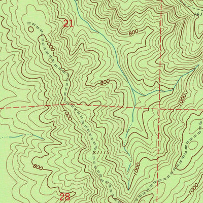 United States Geological Survey Crannell, CA (1966, 24000-Scale) digital map