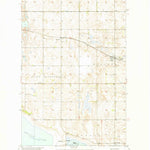 United States Geological Survey Crary, ND (1951, 24000-Scale) digital map