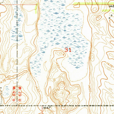 United States Geological Survey Crary, ND (1951, 24000-Scale) digital map