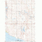 United States Geological Survey Crary, ND (1994, 24000-Scale) digital map