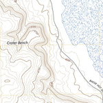 United States Geological Survey Crater Bench Reservoir, UT (2023, 24000-Scale) digital map