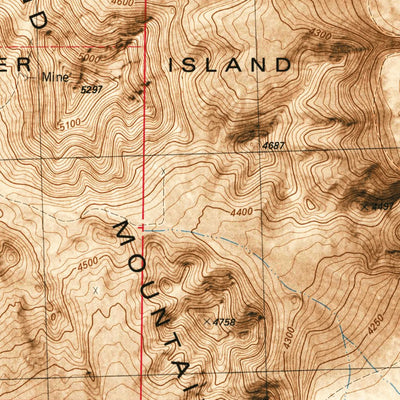 United States Geological Survey Crater Island East, UT (1983, 24000-Scale) digital map