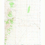 United States Geological Survey Crater Island NW, UT (1967, 24000-Scale) digital map