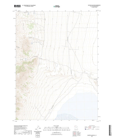 United States Geological Survey Crater Island NW, UT (2023, 24000-Scale) digital map