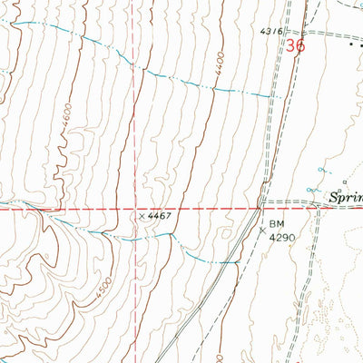United States Geological Survey Crater Island SW, UT (1967, 24000-Scale) digital map