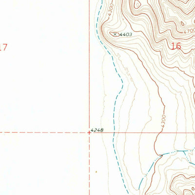 United States Geological Survey Crater Island, UT (1970, 24000-Scale) digital map