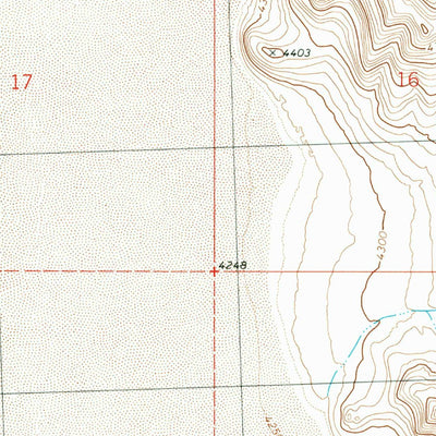 United States Geological Survey Crater Island, UT (1991, 24000-Scale) digital map