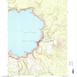 United States Geological Survey Crater Lake East, OR (1999, 24000-Scale) digital map