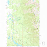 United States Geological Survey Crater Lake, MT (1964, 24000-Scale) digital map