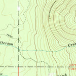 United States Geological Survey Crater Lake, MT (1964, 24000-Scale) digital map