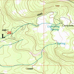 United States Geological Survey Crater Lake West, OR (1997, 24000-Scale) digital map