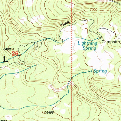 United States Geological Survey Crater Lake West, OR (1997, 24000-Scale) digital map