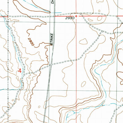 United States Geological Survey Crater Rings SW, ID (1992, 24000-Scale) digital map