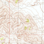 United States Geological Survey Crater Sink, WY (1985, 24000-Scale) digital map