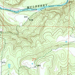 United States Geological Survey Cravens, AR (1973, 24000-Scale) digital map