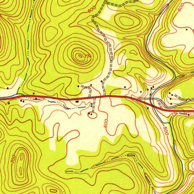 United States Geological Survey Cravens, KY (1949, 24000-Scale) digital map