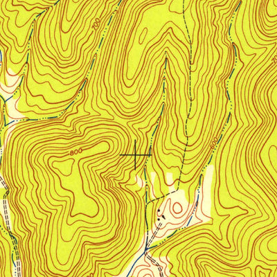 United States Geological Survey Cravens, KY (1949, 24000-Scale) digital map